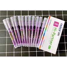 Bút gel tím chosch cs-8623 ngòi 0.5mm