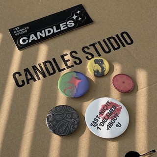 Set pin cài áo CANDLES FW22