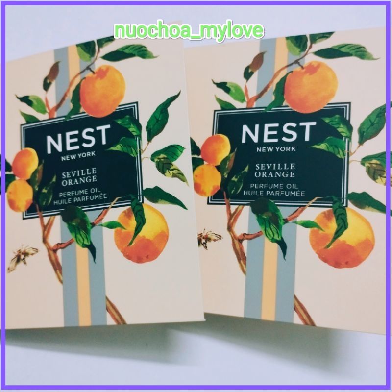Vial nước hoa Nest Seville Orange [1.7ml]
