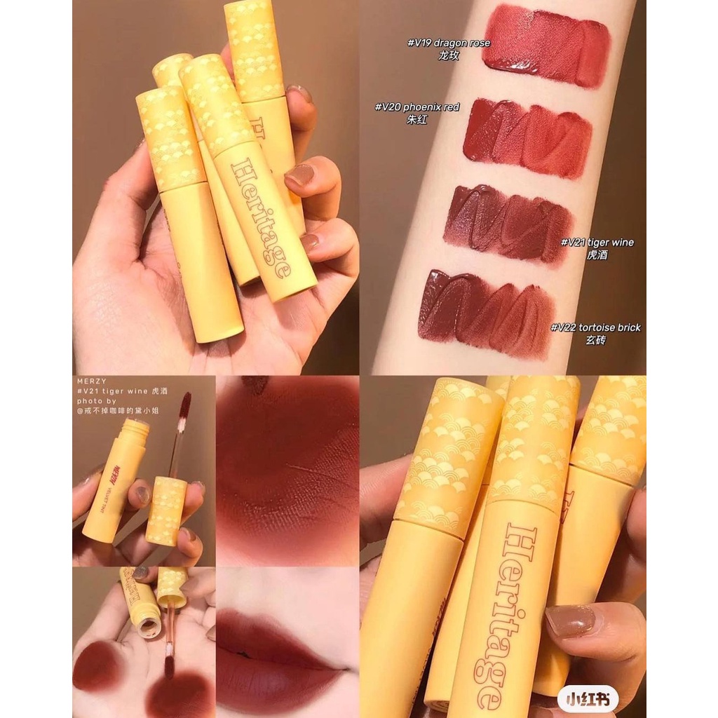 Son Kem Lì Merzy The Heritage Velvet Tint