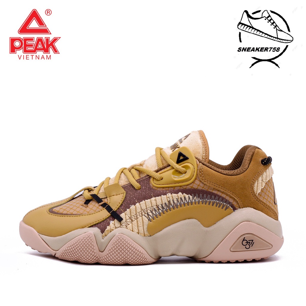Giày Thể Thao Peak Taichi 6371 Louvre E14757E – Nâu