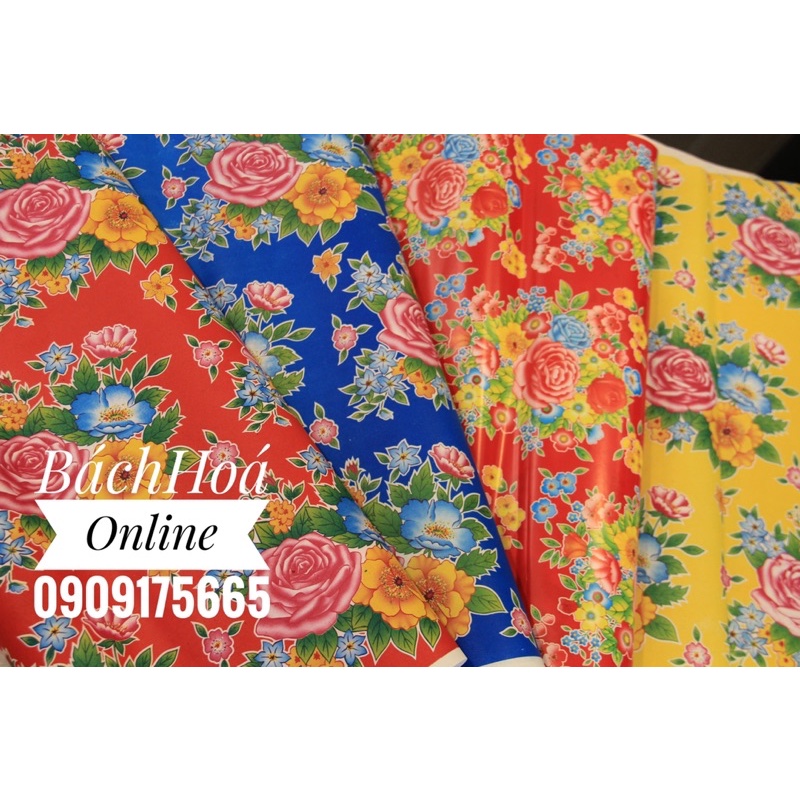 Giấy đỏ tết, mẫu hoa dùng để gói quà, chậu cây 55x65cm