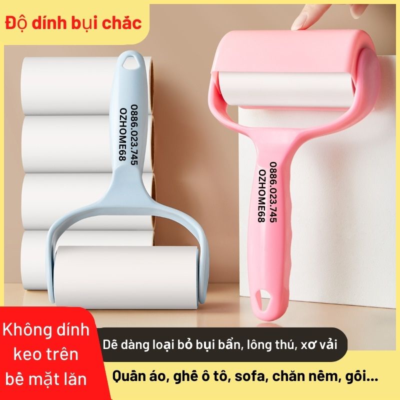 Cây Lăn Bụi Làm Sạch Quần Áo, Ga Giường, Sofa, Lông Chó Mèo