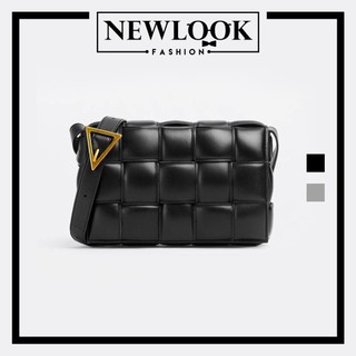 ★ TÚI ĐEO CHÉO DA PU CAO CẤP SỢI ĐAN TO STYLE UNISEX