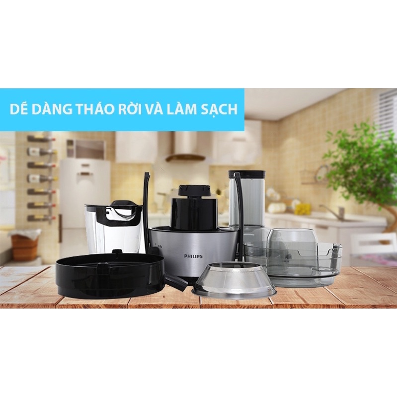 Máy ép trái cây Philips HR1863 hàng chính hãng