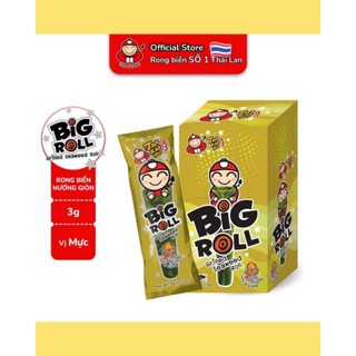Rong biển cuộn Bigroll Tao Kae Noi Thái Lan hộp 12 gói 12000