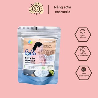Bột cám gạo sữa nguyên chất làm đẹp dưỡng da,bột cám gạo sữa non
