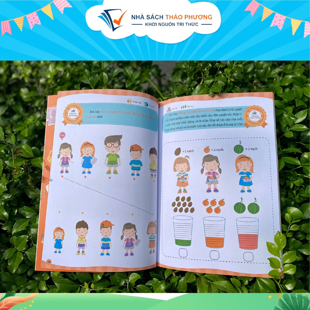 Sách - Tăng cường não bộ để đạt IQ vượt trội - Dành cho trẻ em từ 3-9 tuổi (lẻ tùy chọn)