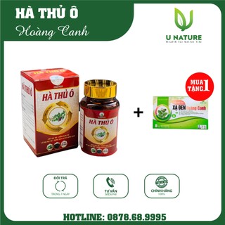 Hà thủ ô Hoàng Canh, viên hà thủ ô đỏ giúp cải thiện tình trạng rụng tóc, tóc bạc sớm, giúp mọc tóc - Hộp 360 viên hoàn