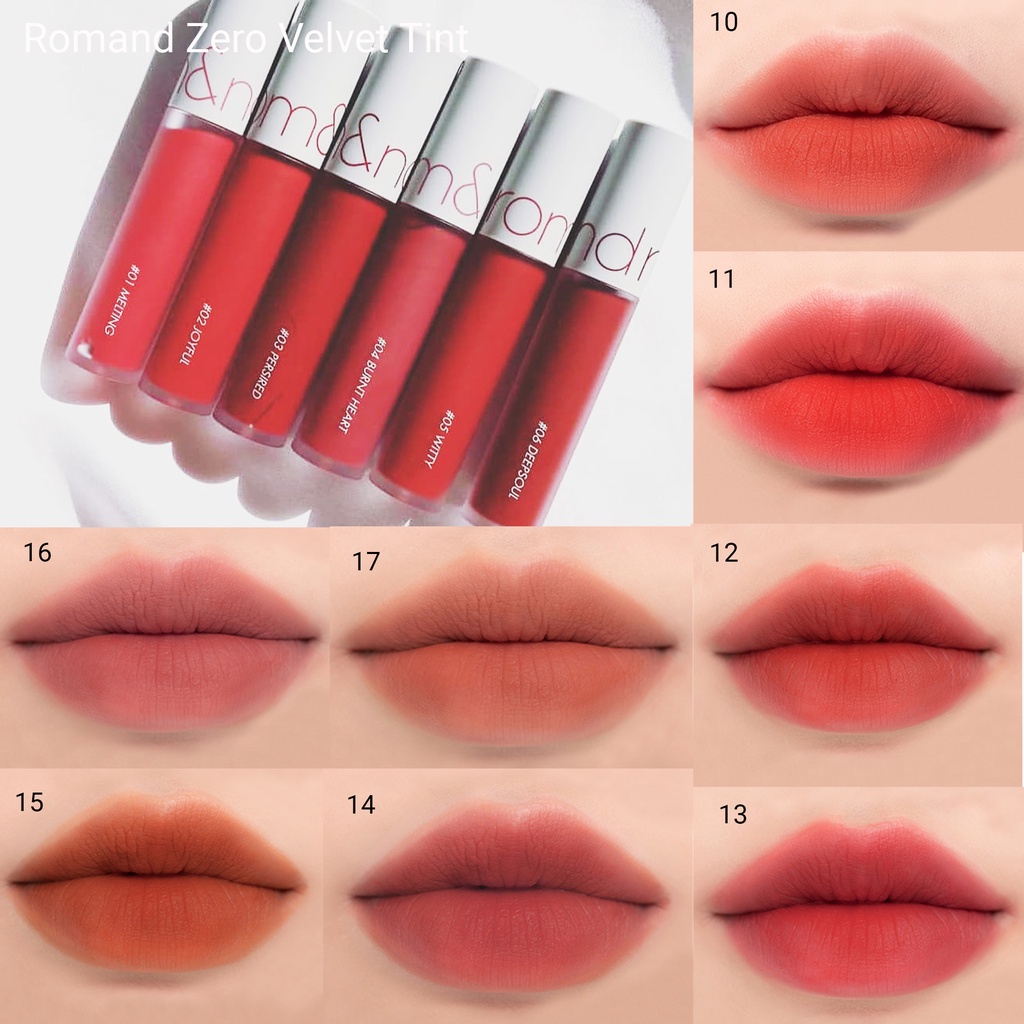 SON ROMAND ZERO VELVET TINT 06 21 23 26 27 28 29 30