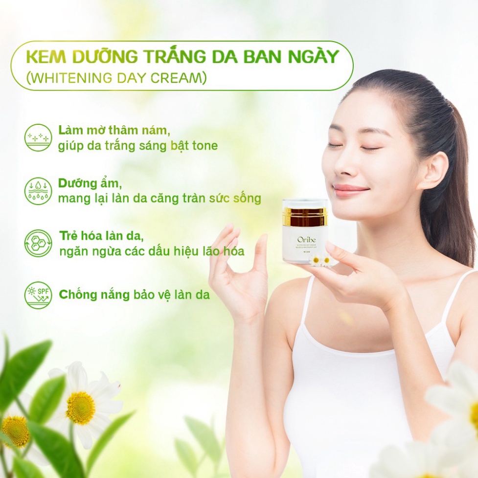 Kem Dưỡng Trắng Da Ngừa Nám Ban Ngày Oribe 30g -Chính Hãng