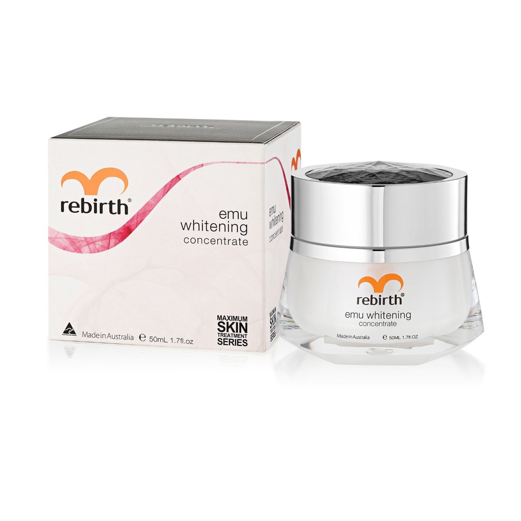 Kem dưỡng trắng Rebirth Emu Whitening Cream 50ml