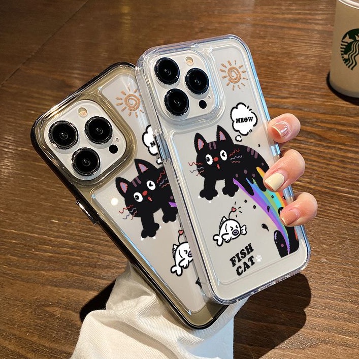 Ốp Điện Thoại TPU Mềm Trong Suốt Chống Sốc In Hình Phi Hành Gia Cho IPhone 14 13 12 11 Pro Max 7 8 XS X XR 6 6S Plus SE 2020