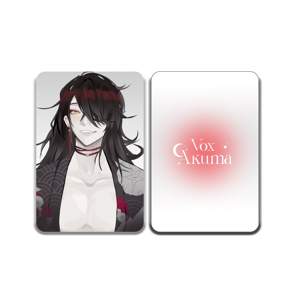 Card Bo Góc Artprint A5 Vox Akuma Nijisanji EN