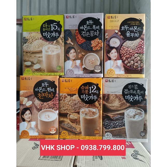 BỘT NGŨ CỐC DAMTUH HÀN QUỐC (HỘP LỚN)