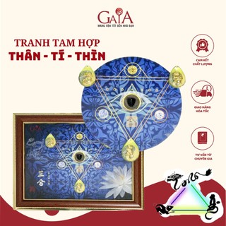 Tranh tam hợp dành cho các tuổi, Tranh phong thuỷ hoá giải tam tai TTH