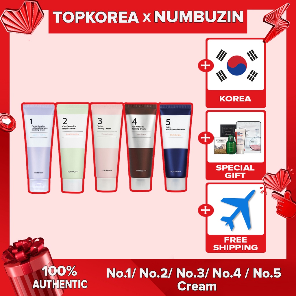 ★Numbuzin★ No.1 / No.2 / No.3 / No.4 / No.5 Kem / TOP korea / Vận chuyển từ Hàn Quốc