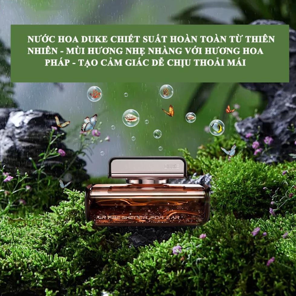 Nước Hoa Duke Cao Cấp Chiết Xuất Từ Thiên Nhiên Khử Mùi Hiệu Quả Cho Nội Thất Xe Hơi
