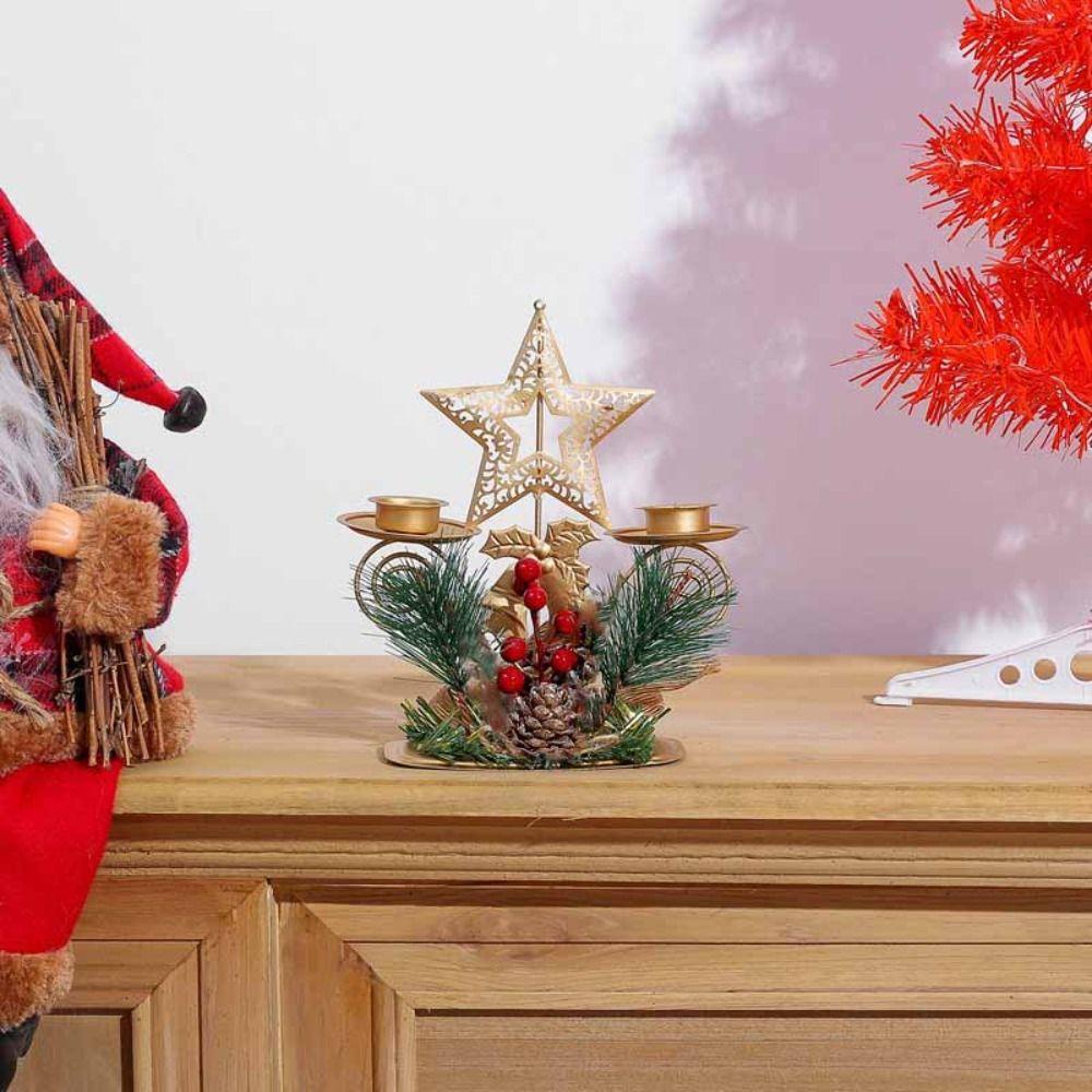 Chân Nến Trang Trí Giáng Sinh Hình Ông Già Noel