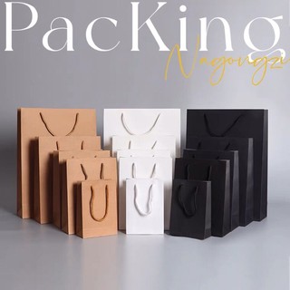 Túi giấy trắng cứng đựng quà cao vao cấp sang trọng 20x28x11