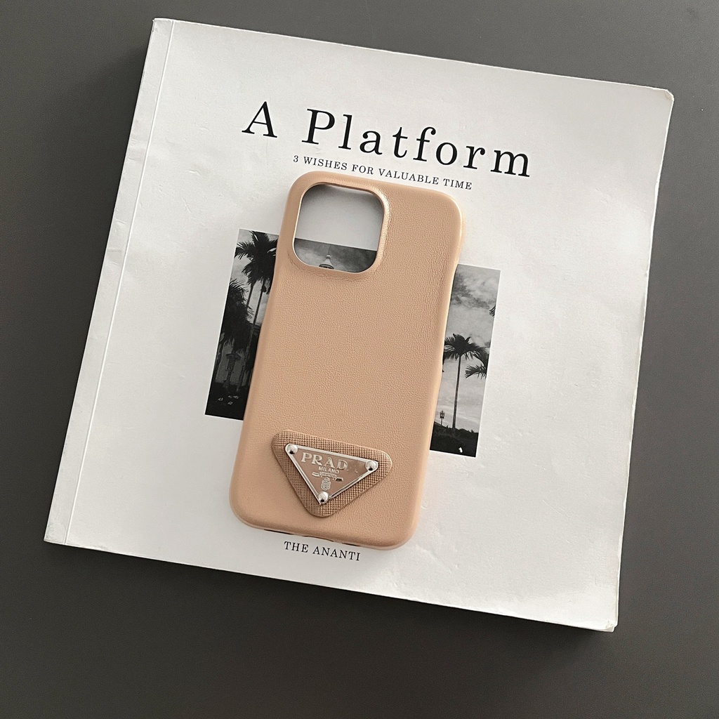 Ốp Điện Thoại Da Cứng Họa Tiết Tam Giác Thời Trang Cho Iphone 14 14 Pro 14 Pro Max 14 PLUS 11 12 13 Pro Max 11 Pro Max