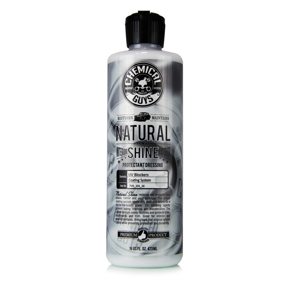 PHỤC HỒI, BẢO DƯỠNG NHỰA CAO SU NHƯ MỚI CHEMICAL GUYS NATURAL SHINE, SATIN SHINE DRESSING (16OZ) ducthanhauto