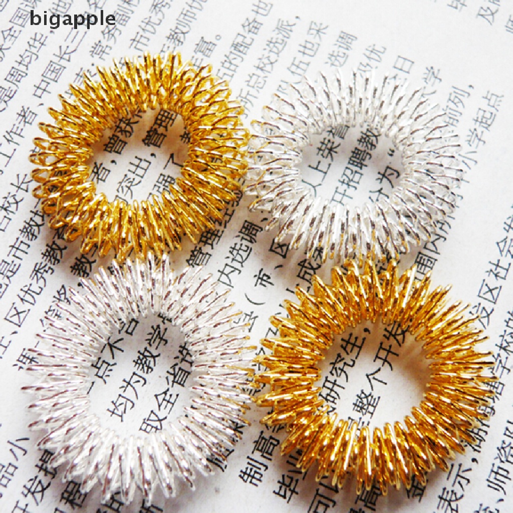 Bigapple Bán Chạy Nhẫn Châm Cứu Mát Xa Chăm Sóc Sức Khỏe Cơ Thể RDG