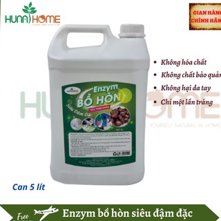  Nước tẩy rửa đa năng Enzym Bồ Hòn can dung tích 5l 
