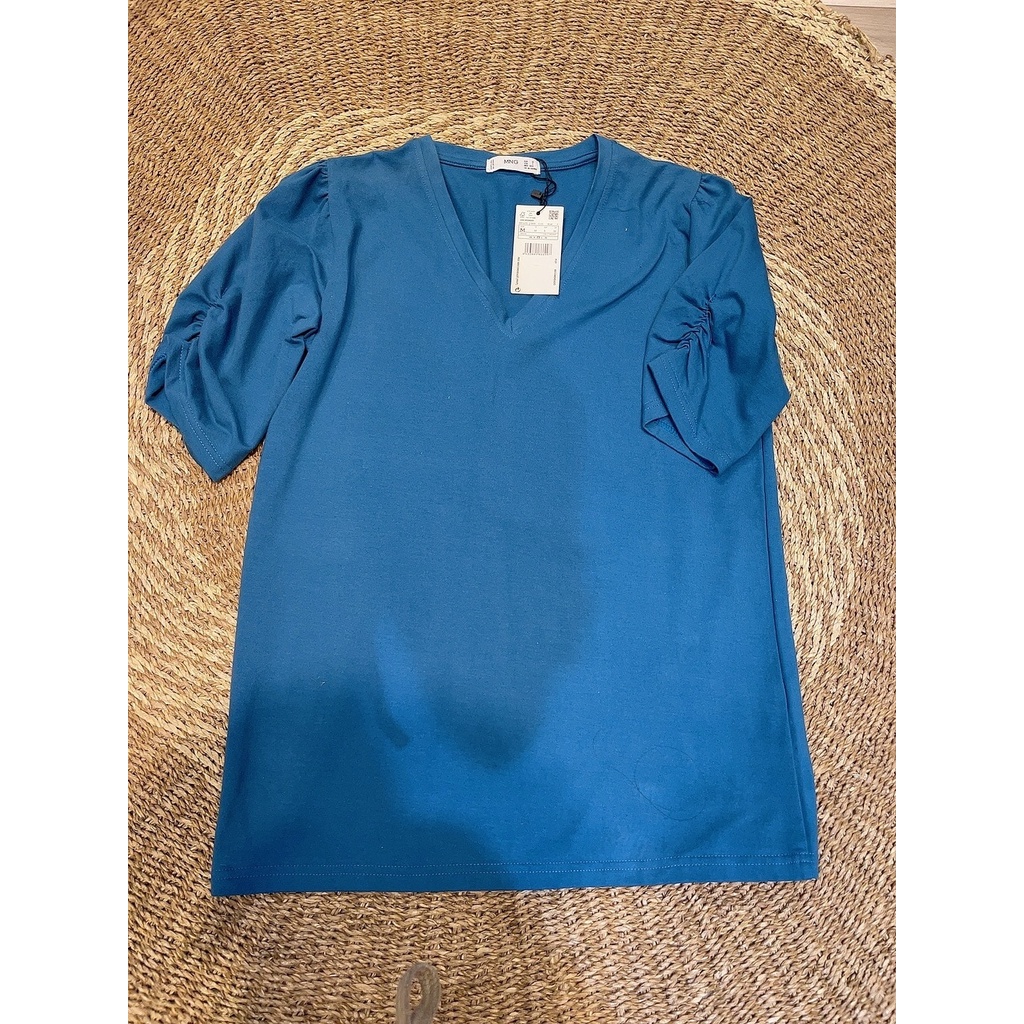 Áo thun MG cổ tim tay sun 4 màu E933