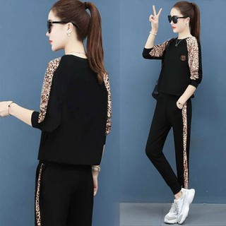 SÉT BỘ ĐỒ THU ĐÔNG NỮ CAO CẤP PHỐI DA BEO