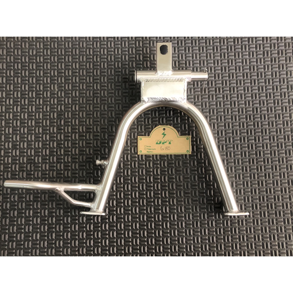 Chân chống đứng inox 304 gắn cho mọi dòng xe