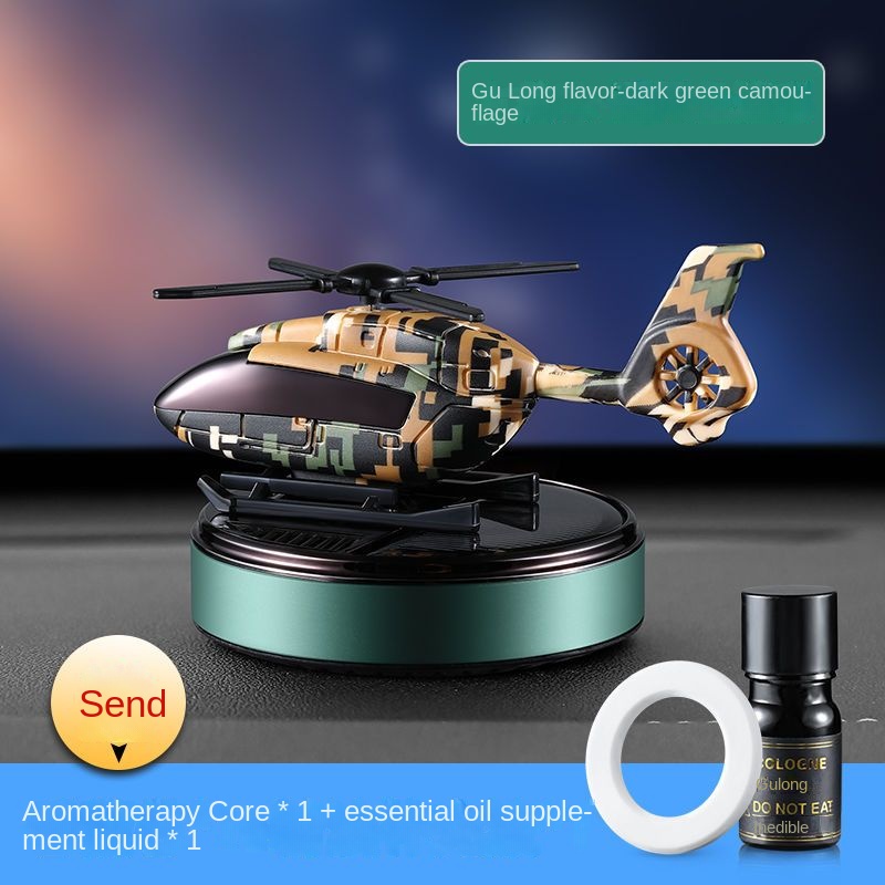 Máy Khuếch Tán Tinh Dầu Hình Trực Thăng Xoay Năng Lượng Mặt Trời Trang Trí Nội Thất Xe Hơi | BigBuy360 - bigbuy360.vn