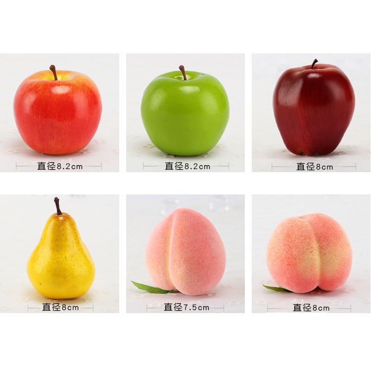 Trái cây giả hoa quả giả cao cấp giống thật  trang trí bàn ăn nhà bếp phòng khách đạo cụ chụp ảnh