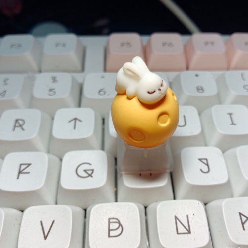 Keycap Thỏ đáng yêu keycap lẻ Phím Cơ