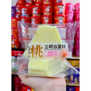 Bông lan cuộn tam giác nhân kem đào phủ dừa Shanglefu