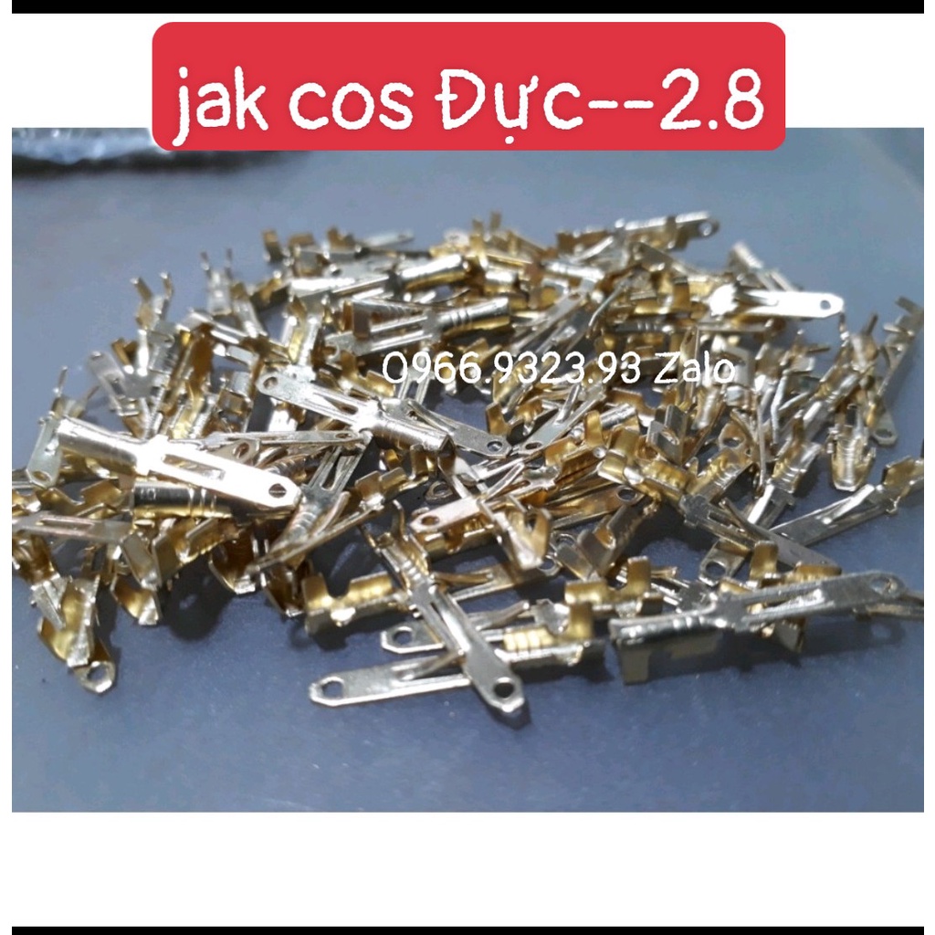 Bộ nhựa giắc cos xe máy đủ loại 2P 3P 4P cos 2.8mm dày đi kèm chuyên dụng
