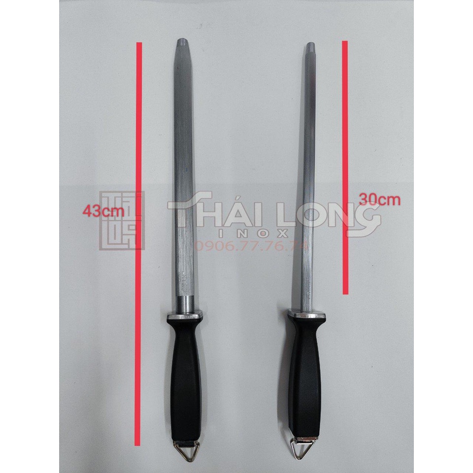 Cây mài dao / Dụng cụ liếc mài dao cán nhựa cao cấp (Loại bản tròn và bản dẹp).
