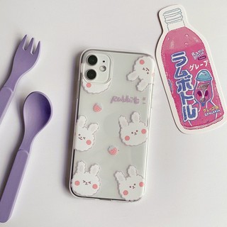 Ốp lưng Thỏ cute iphone 15prm,15pro,15plus,15, 14 promax , 13pro , 13, 12promax, 12pro, 12, 11promax, 11pro, 11, Xr, Xsm