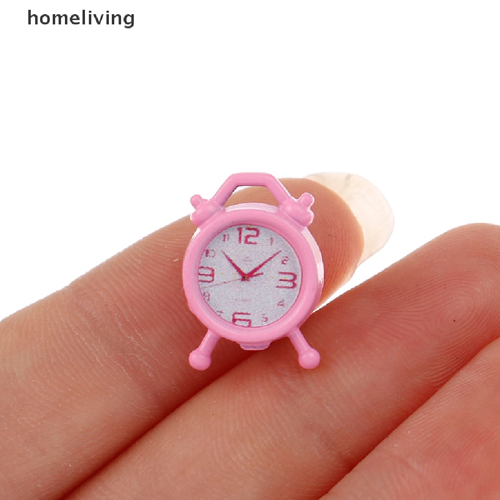 Đồng Hồ Báo Thức Mini Tỉ Lệ 1: 12 Trang Trí Nhà Búp Bê