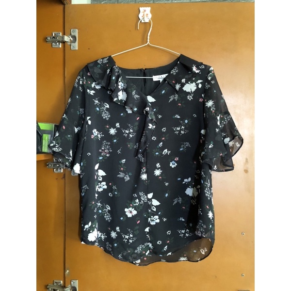 Áo voan hoa (thanh lý -ảnh tự chụp)