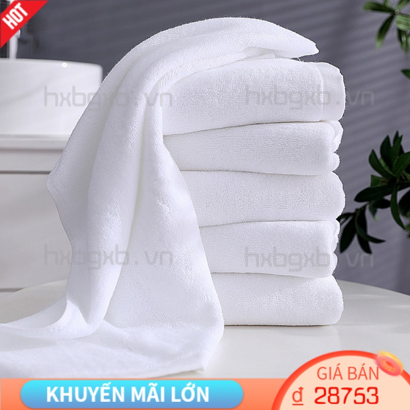 Khăn Tắm Cotton Mềm Mại Thấm Hút Tiện Dụng