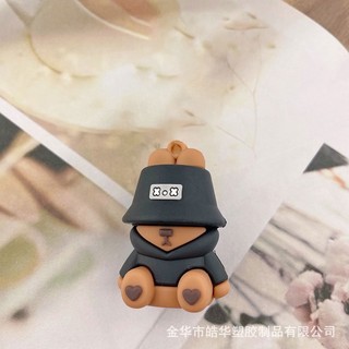 Móc khóa gấu đội mũ cute cực ngầu