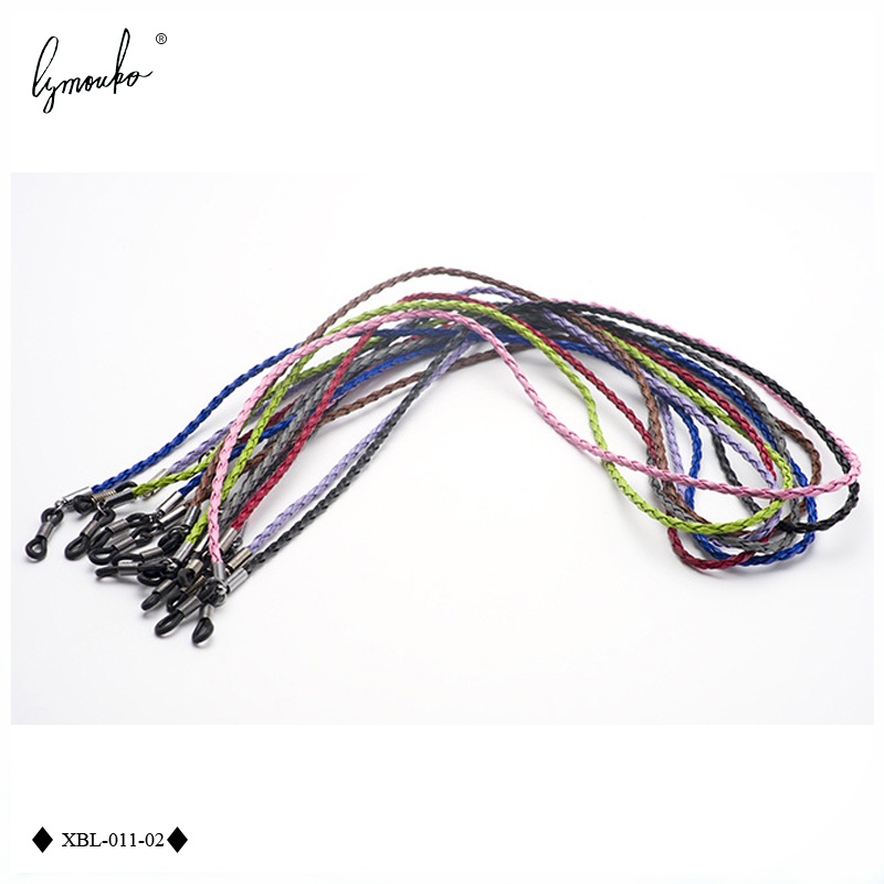 Dây Đeo Kính Mát Bằng Da Silicon Dày Dặn Chống Trượt Kèm Móc Cài Silicone Cho Nam