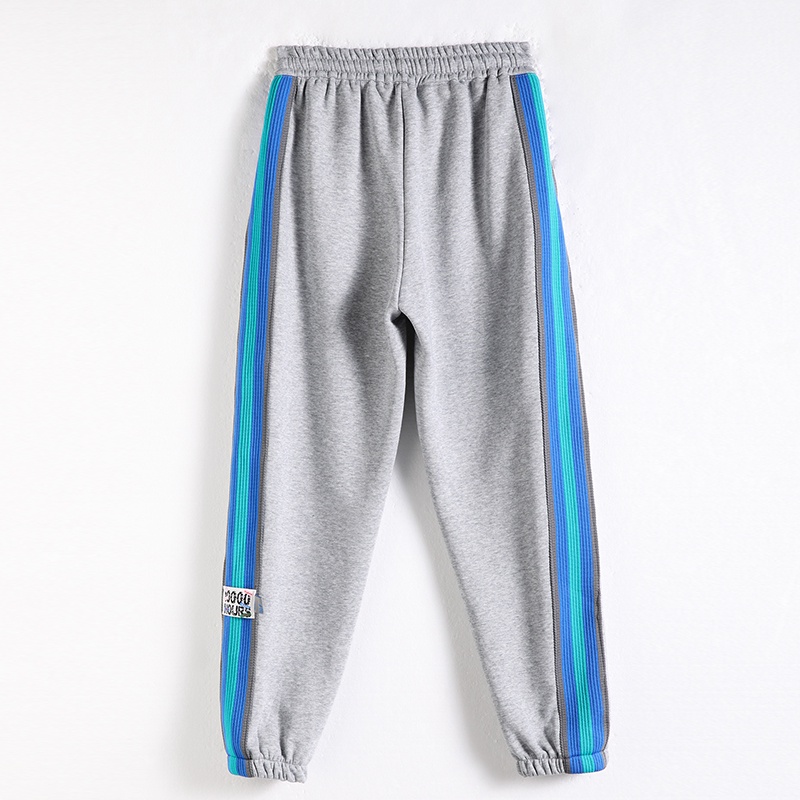 Quần legging thể thao MULTIPLICATION chất nhung dày dặn phối sọc màu sắc thời trang thu đông 2023 cho nữ