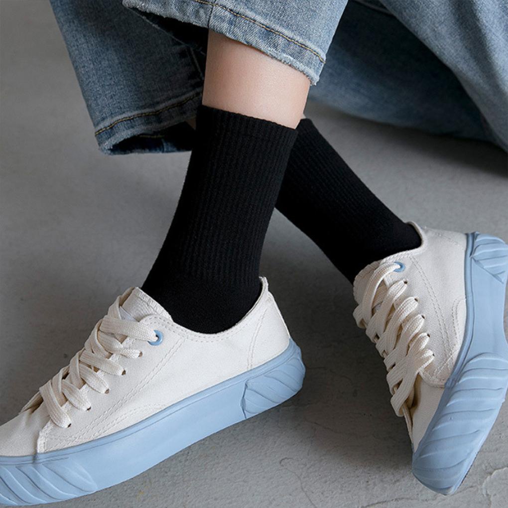 Set 10 Đôi Tất Thể Thao Màu Sắc Đơn Giản Giữ Ấm Mùa Đông Cho Nam