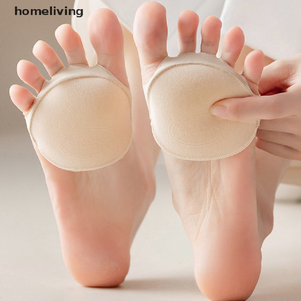 1 Cặp Đệm Lót Giày Cao Gót Năm Ngón Mềm Mại Thoáng Khí Giảm Đau Chăm Sóc Sức Khỏe Cho Nữ