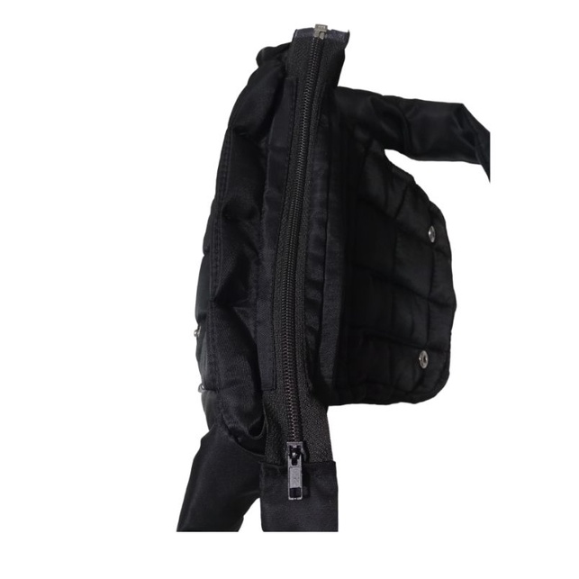 Túi đeo chéo chần bông kẻ carô nam nữ unisex local brand dainystore cao cấp hai nắp