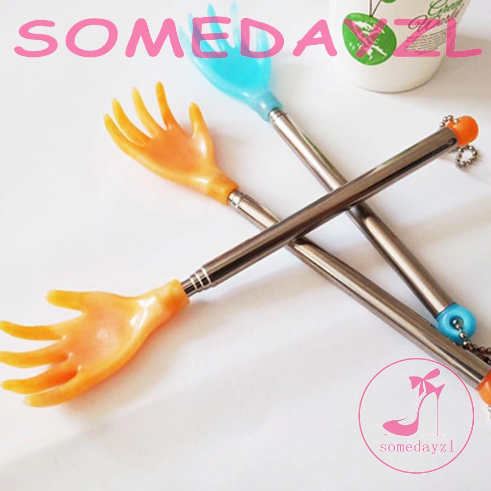 Gậy Gãi Lưng Chăm Sóc Sức Khỏe Bằng Hợp Kim Nhôm Năm Ngón Màu Xanh Dương / Vàng