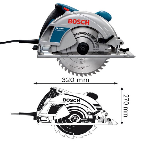 Máy Cưa gỗ Bosch GKS 190