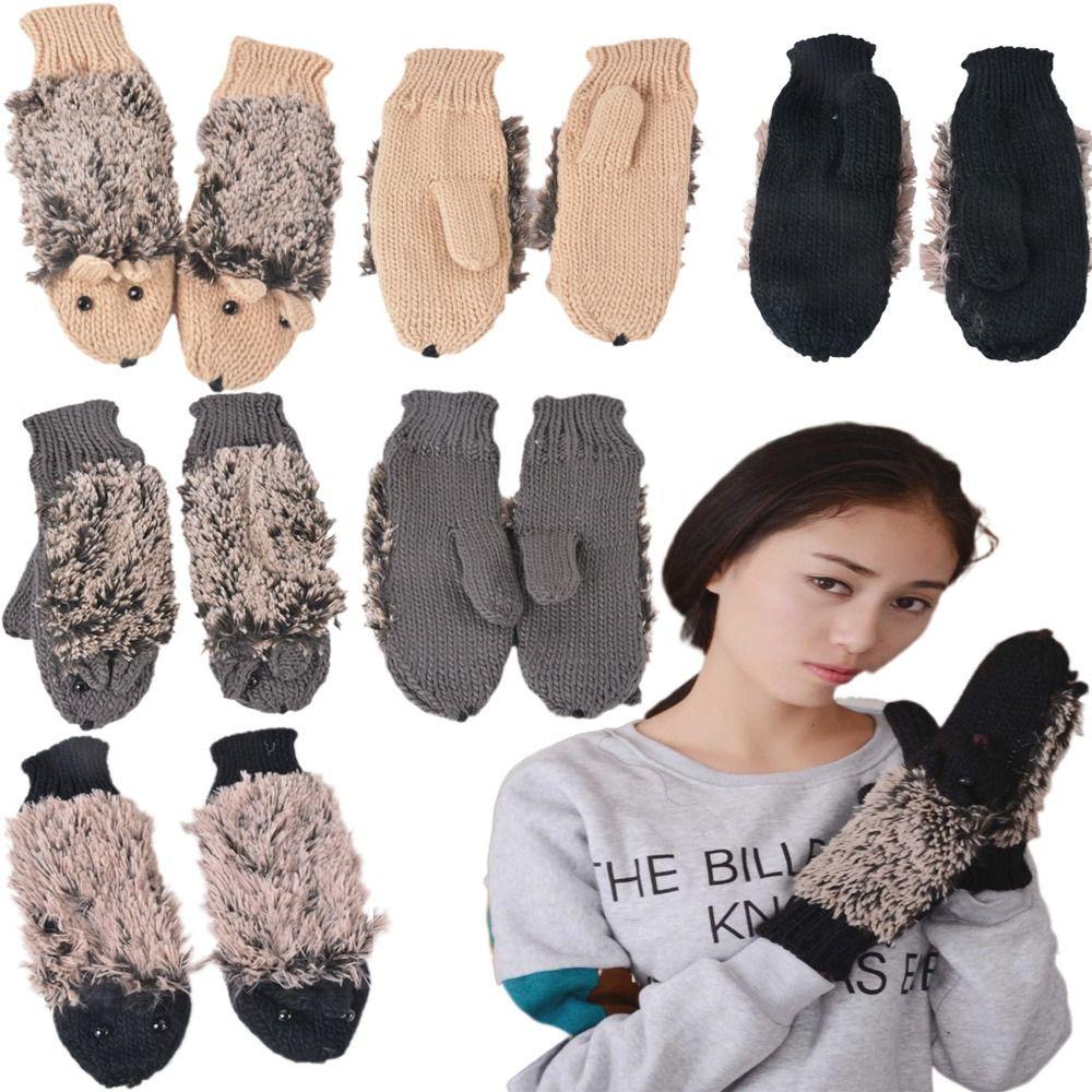 BSUNS Găng Tay Cotton Giữ Ấm Tiện Lợi Cho Nữ
